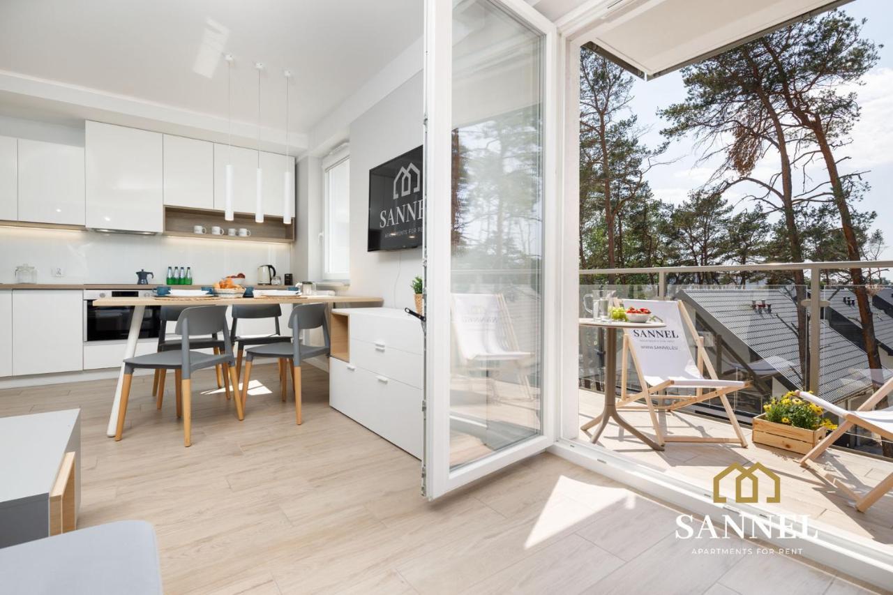 Apartament Sea Tide- Lesne Tarasy Dziwnowek-Sannel Apartments For Rent エクステリア 写真
